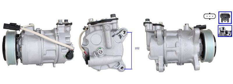 Klimakompressor DRI 700511052