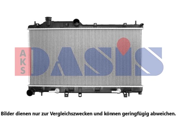 Kühler, Motorkühlung AKS DASIS 350034N