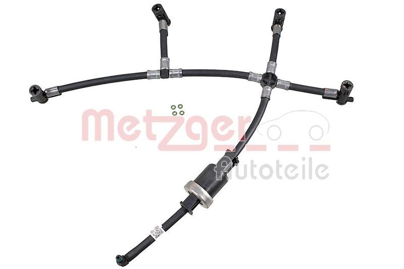 Schlauch, Leckkraftstoff METZGER 0840152