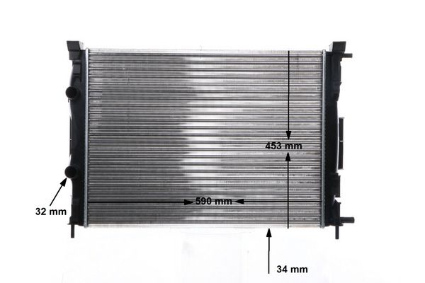 Kühler, Motorkühlung MAHLE CR41000S