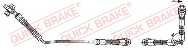 Bremsschlauch QUICK BRAKE 59.941x