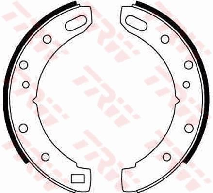 Bremsbackensatz TRW GS6067