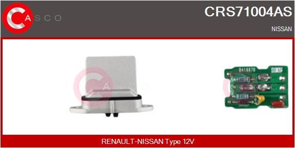 Widerstand Innenraumgebläse Casco CRS71004AS