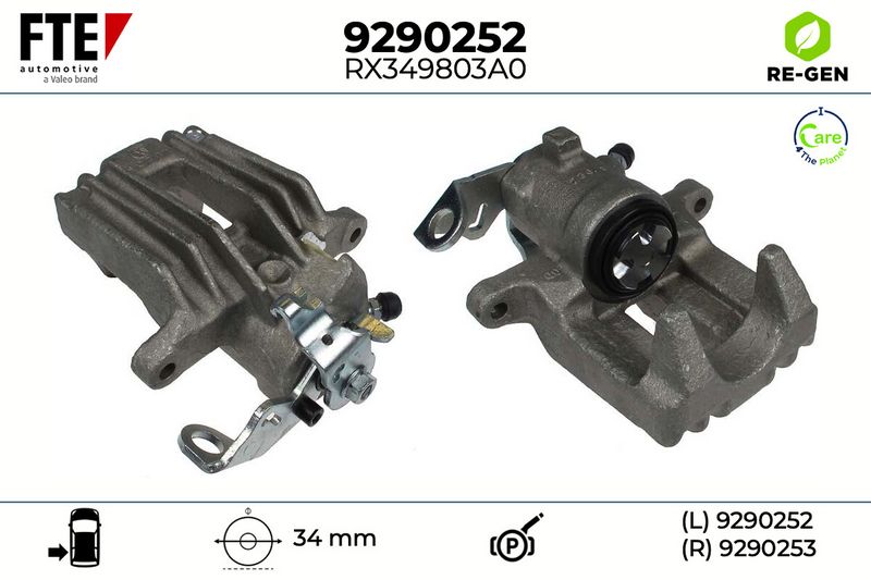 Bremssattel FTE 9290252