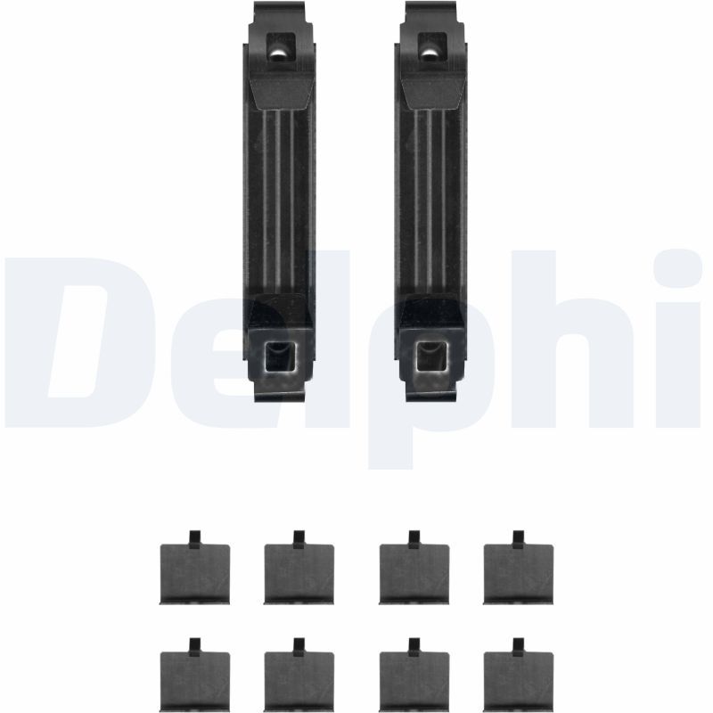 Zubehörsatz, Scheibenbremsbelag DELPHI LX0704