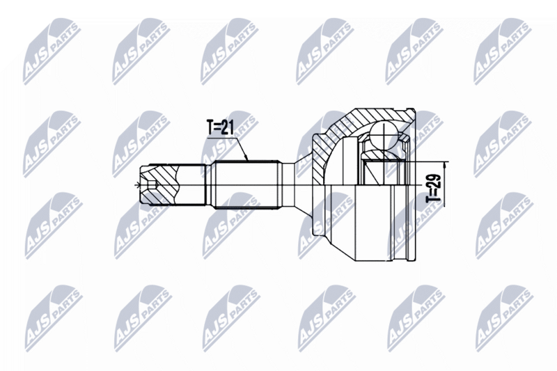 Gelenksatz Antriebswelle NTY NPZ-PE-036