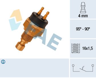 Temperaturschalter, Kühlerlüfter FAE 37720