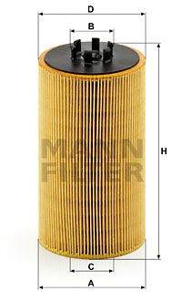 Ölfilter MANN-FILTER HU13125X