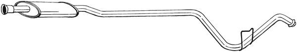 Mittelschalldämpfer BOSAL 287-163