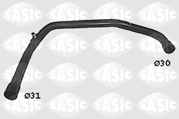 Kühlerschlauch SASIC SWH0316