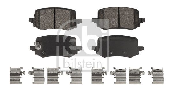 Bremsbelagsatz Bremsbeläge FEBI BILSTEIN 186404
