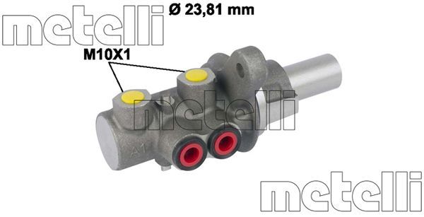 Hauptbremszylinder METELLI 05-0778