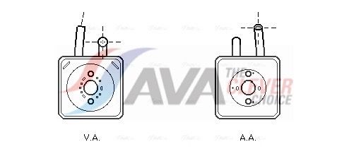 Ölkühler, Motoröl AVA QUALITY COOLING VN3089