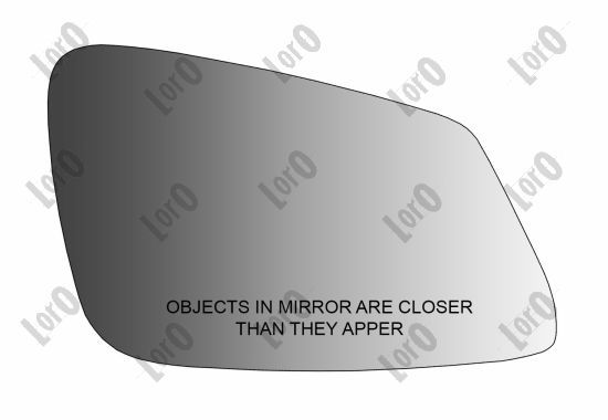 Spiegelglas Außenspiegel ABAKUS 0401G10