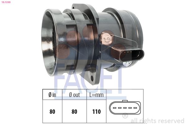 Luftmassenmesser FACET 10.1330