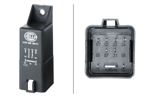 Glühzeit Steuergerät HELLA 4RV 008 188-711
