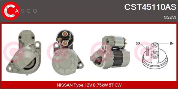 Starter / Anlasser Casco CST45110AS