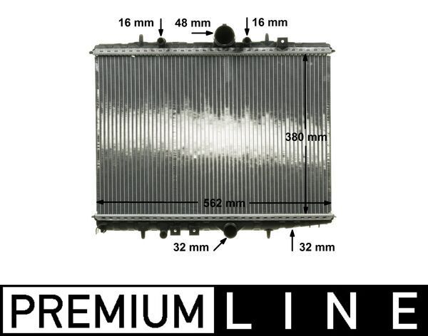 Kühler, Motorkühlung MAHLE CR514000P