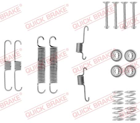 Zubehörsatz, Bremsbacken QUICK BRAKE 105-0012