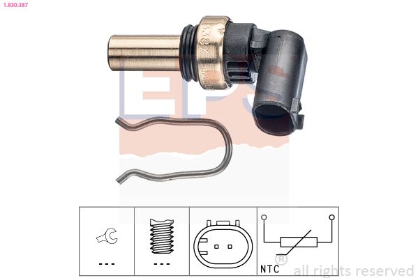 Sensor, Kühlmitteltemperatur EPS 1-830-387