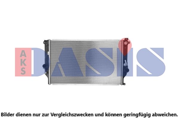 Kühler, Motorkühlung AKS DASIS 210286N