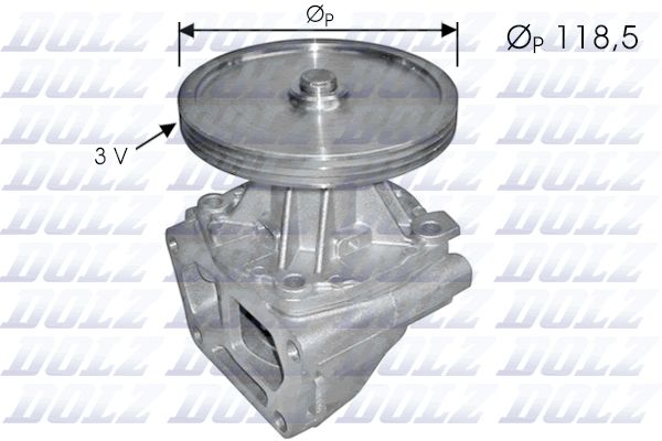 Wasserpumpe, Motorkühlung DOLZ s121
