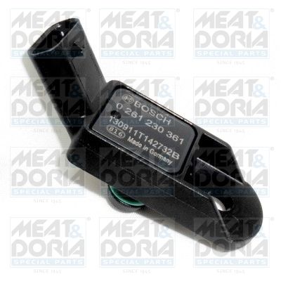 Sensor, Saugrohrdruck MEAT & DORIA 82537