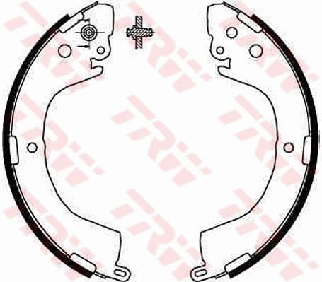 Bremsbackensatz TRW GS8667