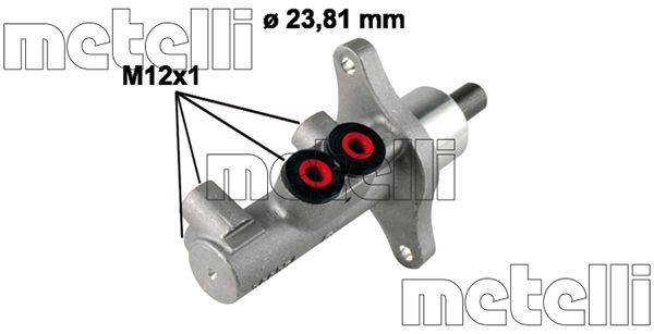 Hauptbremszylinder METELLI 05-0775