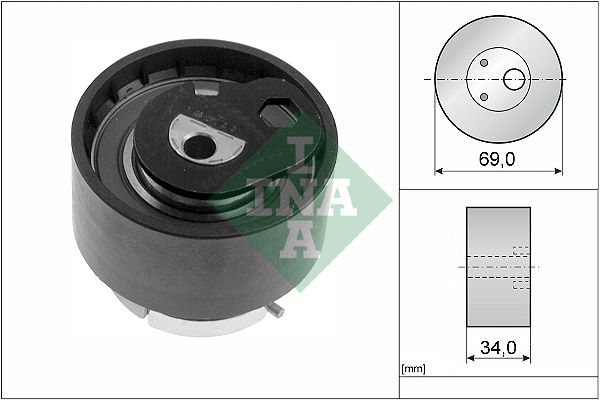 Spannrolle, Zahnriemen INA 531 0771 10