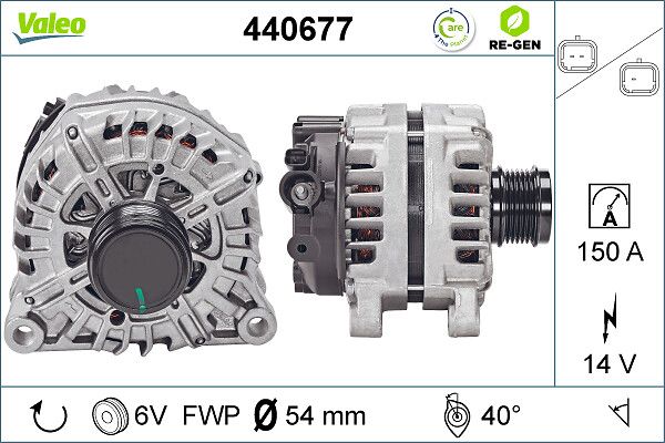 Lichtmaschine Generator VALEO 440677