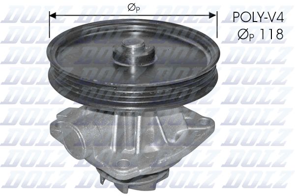 Wasserpumpe, Motorkühlung DOLZ s226