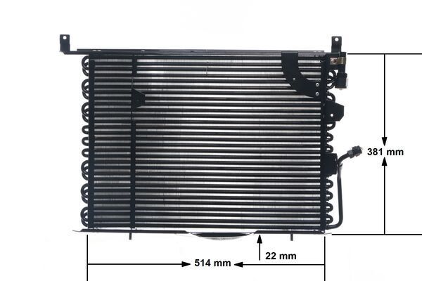 Kondensator, Klimaanlage MAHLE ac 149 000s