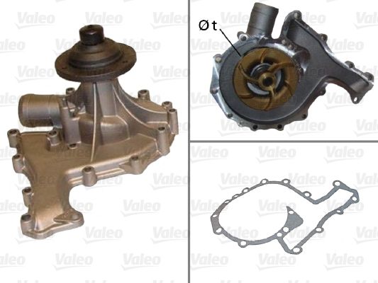 Wasserpumpe, Motorkühlung VALEO 506830