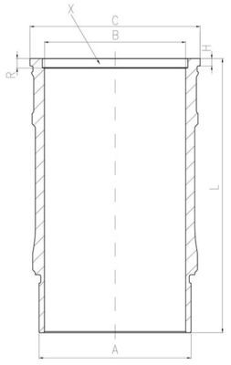 Zylinderlaufbuchse MAHLE 001LW00143000