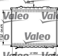 Kühler, Motorkühlung VALEO 735528