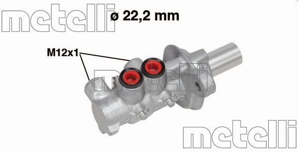Hauptbremszylinder METELLI 05-0757