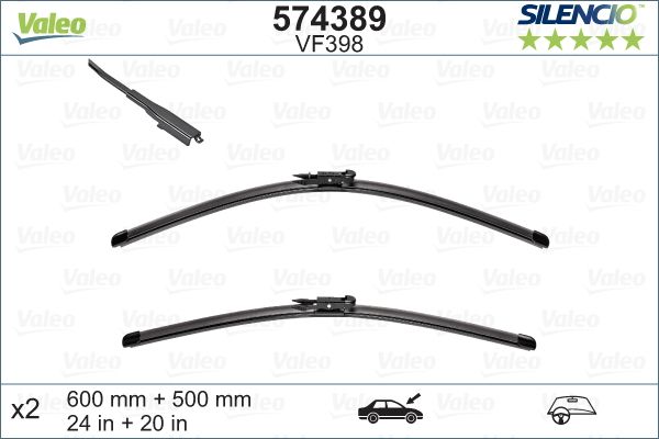 Wischblatt VALEO 574389