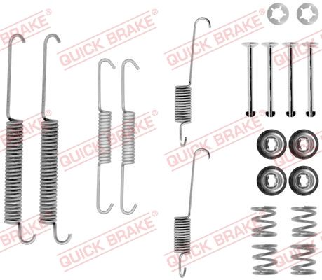 Zubehörsatz, Bremsbacken QUICK BRAKE 105-0754