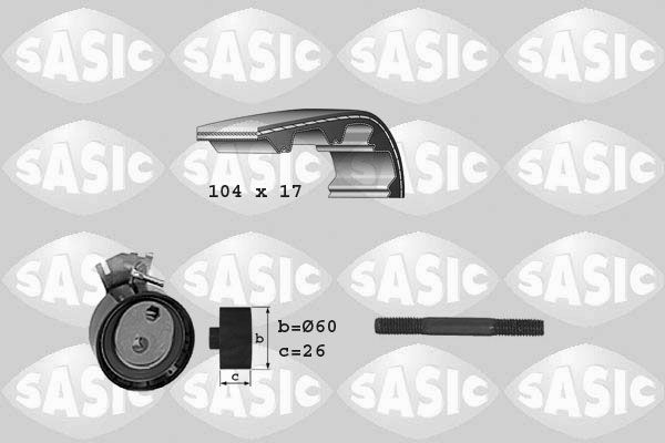 Zahnriemensatz SASIC 1750018