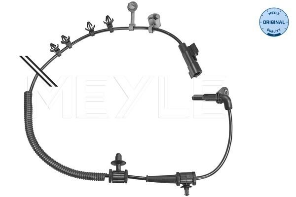 Sensor, Raddrehzahl MEYLE 6148000029