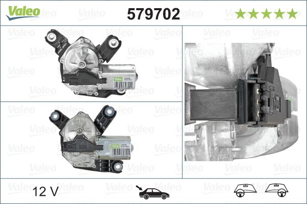 Wischermotor VALEO 579702
