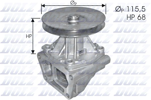 Wasserpumpe, Motorkühlung DOLZ S129
