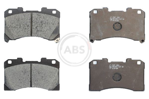 Bremsbelagsatz Bremsbeläge A.B.S. 35427