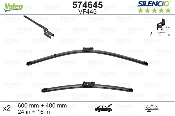Wischblatt VALEO 574645