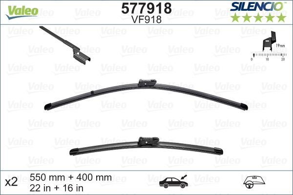 Wischblatt VALEO 577918