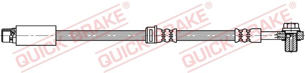 Bremsschlauch QUICK BRAKE 50.712X