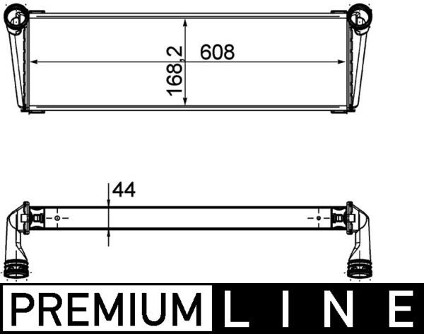 Kühler, Motorkühlung MAHLE CR1195000P
