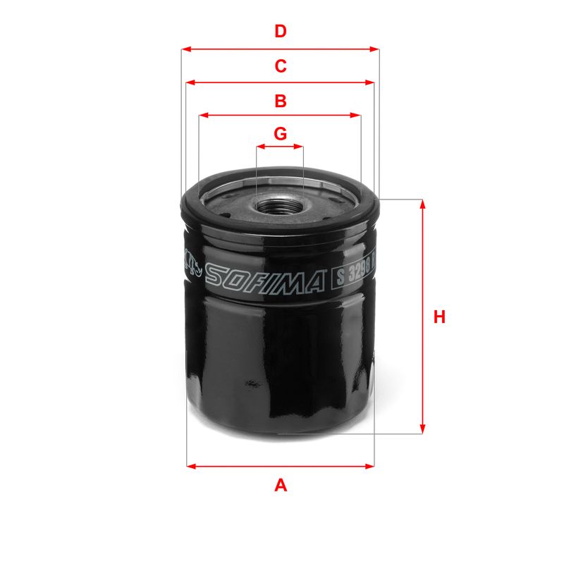 Ölfilter SOFIMA S 3298 R