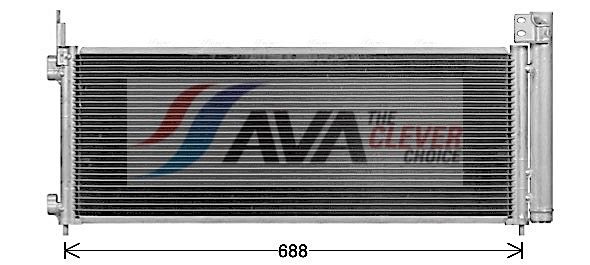 Kondensator, Klimaanlage AVA QUALITY COOLING TO5779D